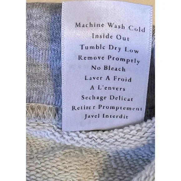 FRANK & EILEEN Eamon Jogger Sweatpants Gray Melange Triple Fleece 100% Cotton S - Picture 11 of 11